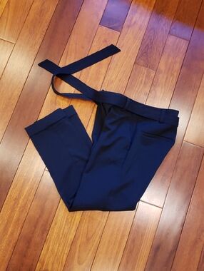 LOFT Women's size 0P black slacks pants trousers